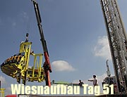 Fotos Aufbauzeit Oktoberfest München 2016. Wiesnaufbau Fotos und Video vom 23.08.2016 - Tag 44 des Wiesnaufbaus (©Foto: Marikka-Laila Maisel)
